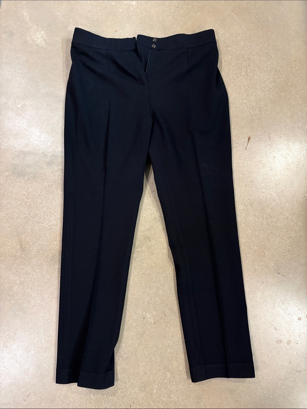 Akris Punto Black Tailored Trousers